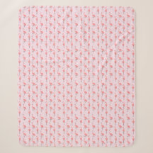 Motif aléatoire de flamant rose