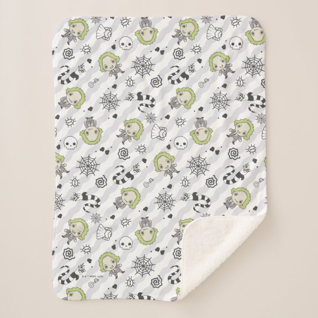 Couverture Sherpa Motif Beetlejus (Devant)