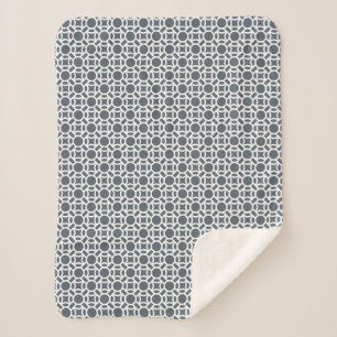 Couverture Sherpa Motif blanc sans faille do-it-yourself couleur Arr