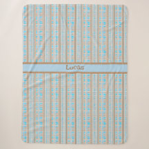 motif carreaux bleu marron gris