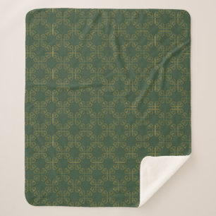 Couverture Sherpa Motif celtique de conception