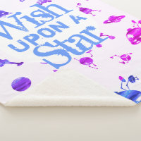 Motif Cute Outerspace Souhait Personnalisé Sur une