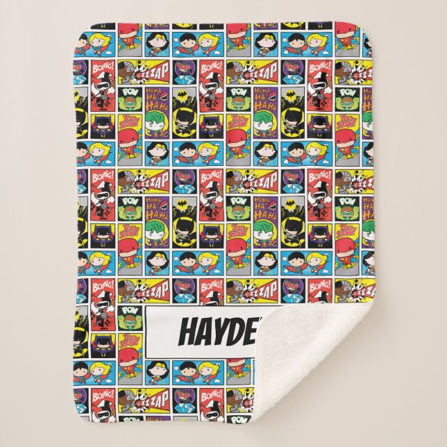 Couverture Sherpa Motif de compilation de la Ligue de justice de Chi (Devant)