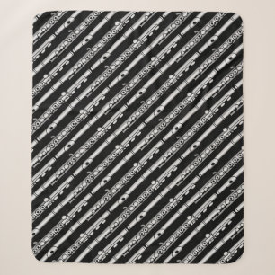 Couverture Sherpa Motif de dessin de flux