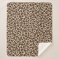 Motif de fourrure léopard