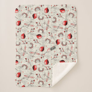 Couverture Sherpa MOTIF de jouets pour enfants IT