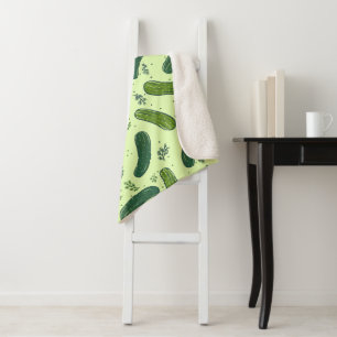 Couverture Sherpa Motif de sélecteur de broche à main