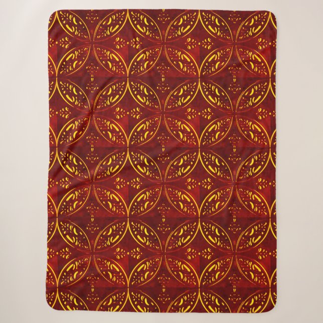 Couverture Sherpa Motif décoratif Sherpa Blanket (Devant)
