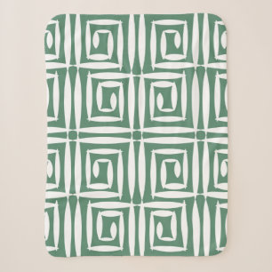 Couverture Sherpa Motif géométrique sans couture avec polygones