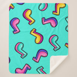 Couverture Sherpa Motif musical