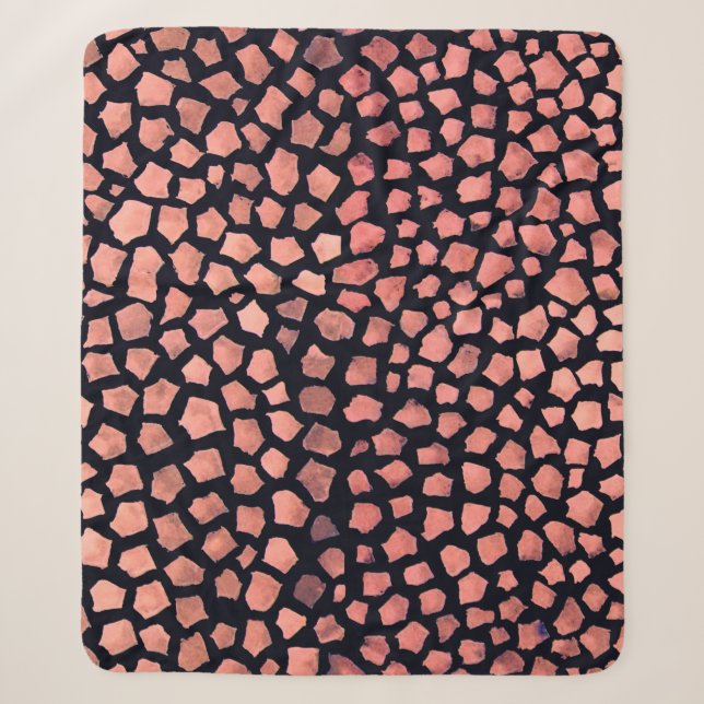 Couverture Sherpa Motif transparent pour la peau en Afrique (Devant)
