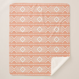 Couverture Sherpa Motif tribal