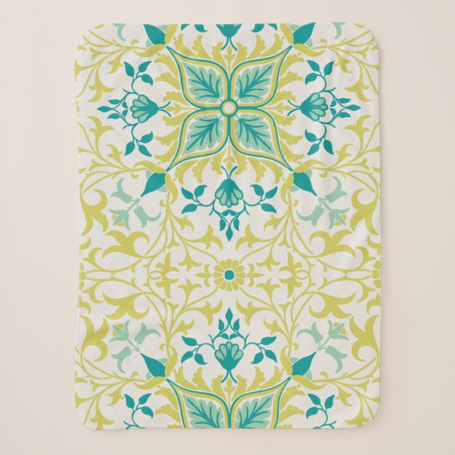 Couverture Sherpa Motif viticole (par William Morris) (Devant)