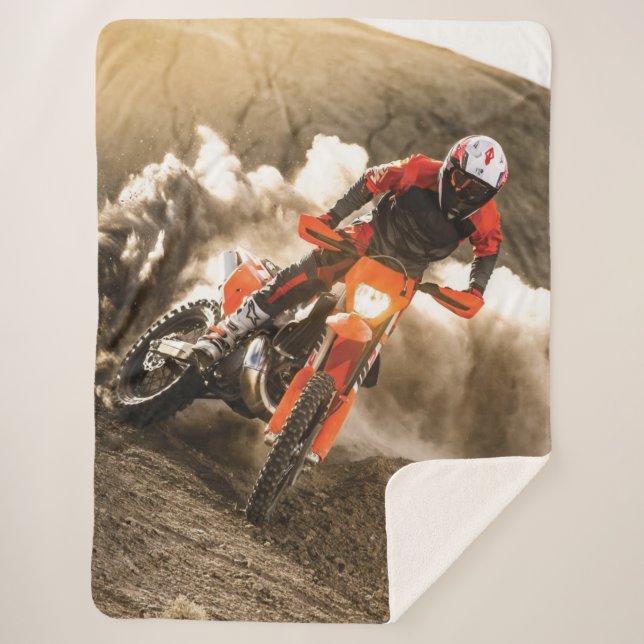 Couverture Sherpa Motocross Rider (Devant)