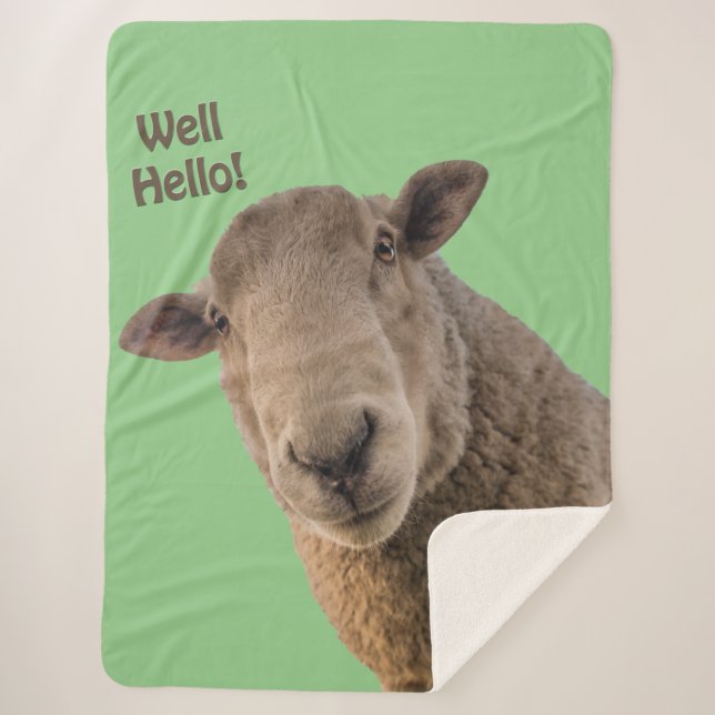 Couverture Sherpa Mouton (Devant)