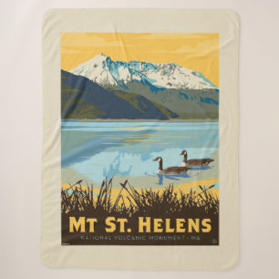 Couverture Sherpa Mt St. Helens Washington