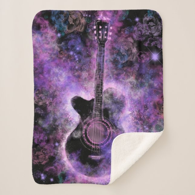 Couverture Sherpa Musique de guitare Sherpa Blanket (Devant)