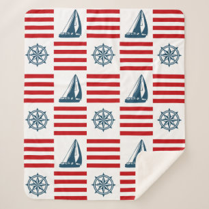 Couverture Sherpa Nautical design