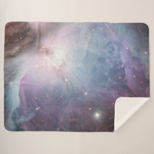 Couverture Sherpa Nébuleuse d'Orion Messier 78 Photo d'Espace Pastel