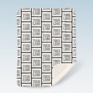 Couverture Sherpa N'importe quel Motif de répétition de logo ou d'im