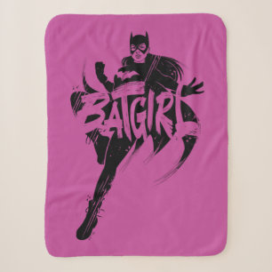 Couverture Sherpa Nom du pinceau encre Batgirl