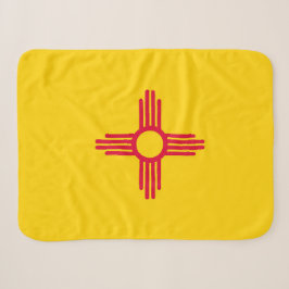 Couverture Sherpa Nouveau Mexique Drapeau d'État Imprimer Patriotiqu