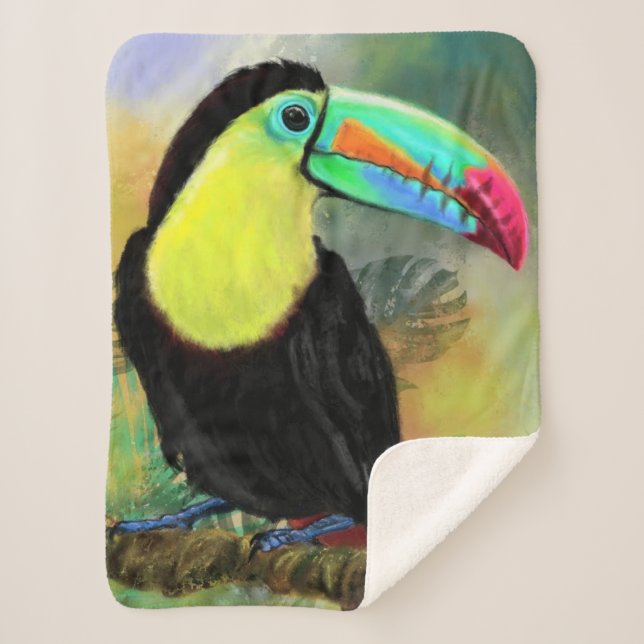 Couverture Sherpa oco Toucan Sherpa Blanket (Devant)