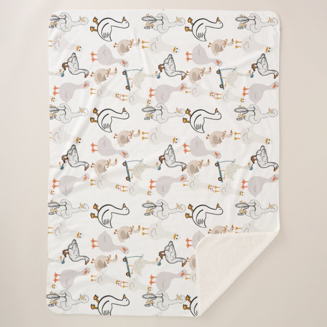 Couverture Sherpa oie (Devant)