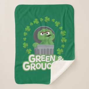 Couverture Sherpa Oscar   Green & Grouchy !