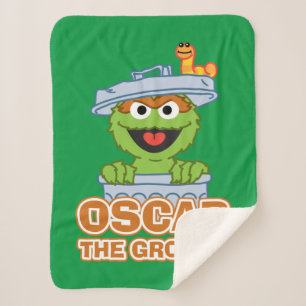 Couverture Sherpa Oscar the Grouch Classic Style