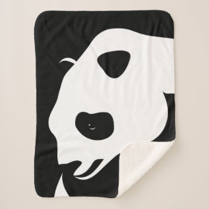 Couverture Sherpa Ours de panda géant Blanket Sherpa
