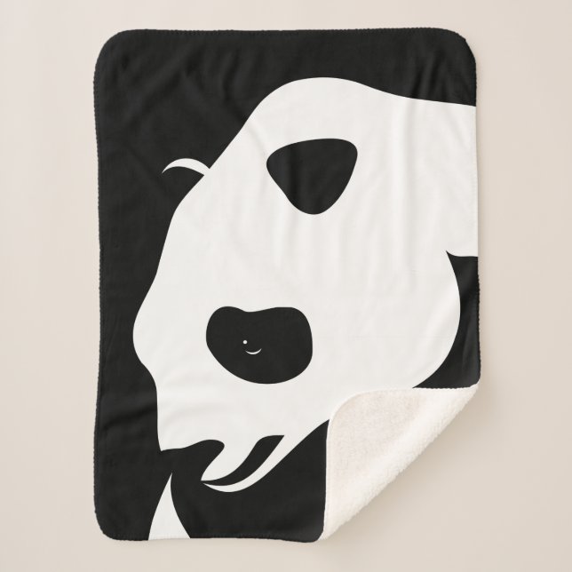 Couverture Sherpa Ours de panda géant Blanket Sherpa (Devant)