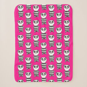 Couverture Sherpa Panda Kids