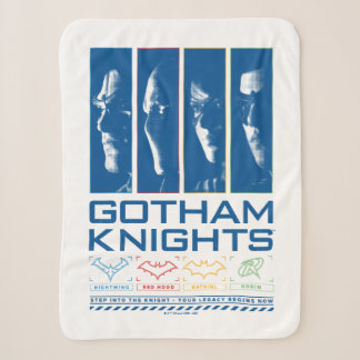 Couverture Sherpa Panneaux de visage Gotham Knights