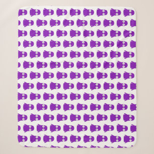 Couverture Sherpa Papier d'emballage mat Snoomies, 30" x 6'