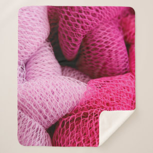 Couverture Sherpa Papier peint tissé tressé texture