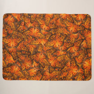 Couverture Sherpa Papillons de la Passion ou fritillaire du Golfe