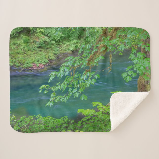 Couverture Sherpa Parc national olympique Washington State (Devant (Horizontal))