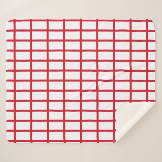 Couverture Sherpa Patriotique Sherpa Blanket avec drapeau d'Angleter (Devant (Horizontal))