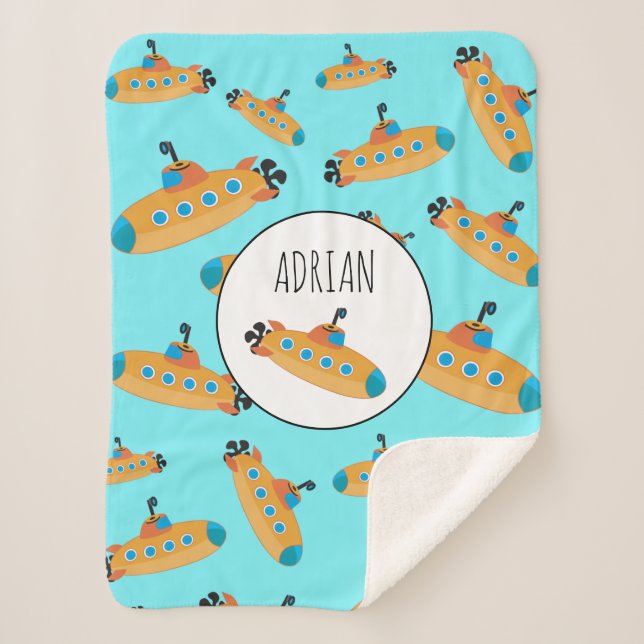 Couverture Sherpa Patterns de Cute (Devant)