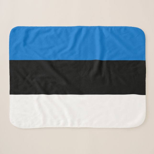 Couverture Sherpa Pavillon Estonie (Devant (Horizontal))