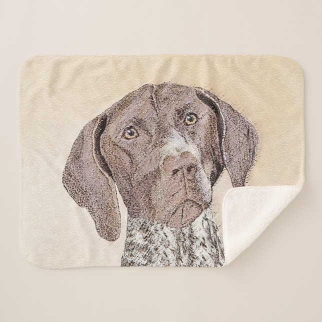 Couverture Sherpa Peinture à pointres germanophones - L'art du chien (Devant (Horizontal))