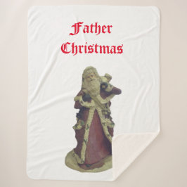 COUVERTURE SHERPA "PÈRE NOËL"