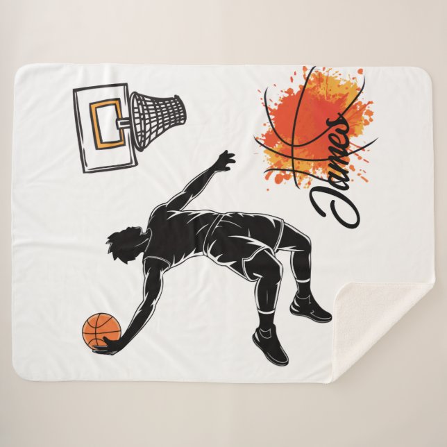 Couverture Sherpa Personalized Sherpa Blanket (Devant (Horizontal))