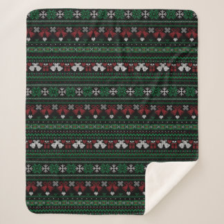 Couverture Sherpa Personnalisable Couleur Arrière - plan Mes cloches