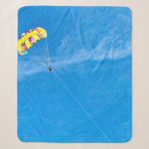 Couverture Sherpa Personne parapente en plein air