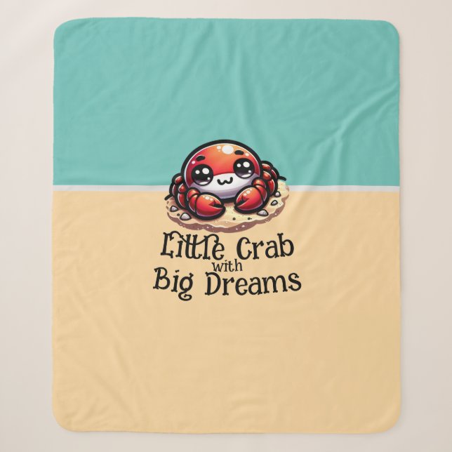 Couverture Sherpa Petit crabe (Devant)