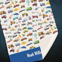 Petit Garçon Things That Move Vehicle Cars Kid