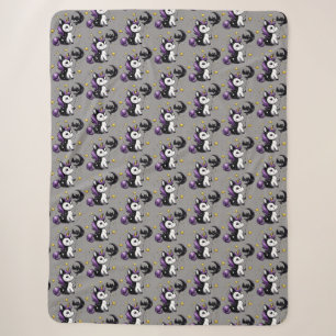 Couverture Sherpa Petite Licorne