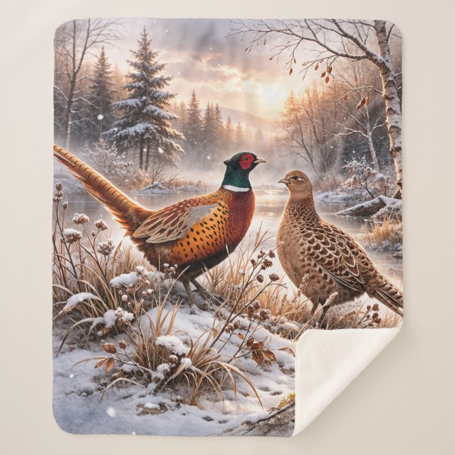 Couverture Sherpa Pheasant  (Devant)